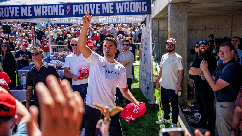 Turning Point USA has seen a massive surge in inquiries for new college chapters as the organization works to advance Charlie Kirk’s vision following his assassination last week.
Andrew Kolvet, executive producer of ‘The Charlie Kirk Show,’ said Sunday that, in the past 48 hours, Turning Point USA (TPUSA) has received more than 32,000 inquiries from people wanting to start new campus chapters.
‘To put that in perspective, TPUSA currently has 900 official college chapters and around 1,200 high school chapters, with a presence of 3,500 total,’ Kolvet, who is also a TPUSA spokesman, wrote on X.
‘Charlie’s vision to have a Club America chapter (our high school brand) in every high school in America (around 23,000) will come true much, much faster than he could have ever possibly imagined,’ Kolvet added, calling the response to expand Kirk’s mission ‘truly incredible.’
In a separate post, Kolvet wrote, ‘This is the Turning Point.’
Kirk was assassinated during an outdoor event at Utah Valley University on Wednesday afternoon. The event was the first in what was supposed to be a series called ‘American Comeback Tour.’
Kirk, the charismatic 31-year-old founder of the conservative youth activist group, gained recognition for his signature political debates on college campuses. 
On Thursday evening, the second family escorted Kirk’s casket and family from Utah to their home state of Arizona on Air Force Two. A video of the moment showed his wife, Erika Kirk, visibly emotional on the tarmac as the casket passed before her. The couple have two young children.
 
 
Kirk’s celebration of life ceremony is scheduled for next Sunday at State Farm Stadium in Glendale, Ariz. 
President Donald Trump said he will attend Kirk’s funeral. 
On Friday evening, Kirk’s widow galvanized the TPUSA movement and vowed to carry on her husband’s mission.
‘To everyone listening tonight across America, the movement my husband built will not die,’ Kirk said. ‘I refuse to let that happen. No one will ever forget my husband’s name. And I will make sure of it. It will become stronger. Bolder. Louder and greater than ever,’ Kirk said.
She also said that TPUSA’s annual ‘AmericaFest’ conference in Phoenix this December will continue as scheduled.
Judah Waxelbaum, a former campus activist at Arizona State University for Republican causes, said that the assassination likely awoke a ‘sleeping giant’ and will likely see an increase in members.
Turning Point’s not going anywhere. Turning Point, I think, will probably actually get significantly larger in the wake of what happened to Charlie,’ he told Fox News Digital in an interview on Saturday. ‘You couldn’t do youth politics in Arizona, really anywhere in the United States without coming across Charlie Kirk.
‘I wouldn’t be surprised if they’ve woken up a sleeping giant.’
<i>Fox News Digital’s Cameron Arcand contributed to this report.</i>
This post appeared first on FOX NEWS Turning Point USA says campus chapter requests surge to over 32,000 after Kirk’s assassination