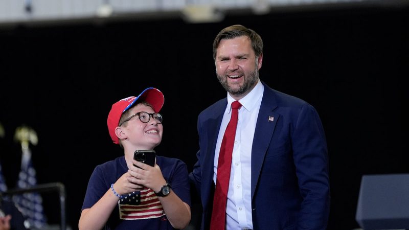 Vice President JD Vance spent most of his North Carolina speech Wednesday talking about public safety and backing law enforcement, but the day’s most viral moment came from a quick exchange with a young supporter in the crowd.
A boy near the press area called out during a Q&A session and Vance invited him to speak. 
‘I skipped school today,’ the boy named Henry said. ‘I was wondering if I could get a picture with you.’
Vance smiled and beckoned Henry up to the stage as the room erupted in cheers.
Vance answered, ‘Henry said ‘I skipped school. Can I have a picture with you?’ Well, I guess I got to have some excuse to skip school, so I might as well get a photo with Henry.’
Henry walked to the stage in a red Trump hat and an American flag T-shirt. They shook hands and Henry pulled out his phone. Vance leaned in for the selfie as the crowd roared. The vice president gave him a quick pat on the back and returned to the microphone.
Vance kept the tone easy for a beat and joked that the next request might be a reporter asking for a photo. He said he was not holding out hope for questions that easy and moved back to policy and press questions.
The rest of Vance’s remarks focused on law and order and support for police. He called for keeping violent offenders behind bars and praised local officers. 
He later circled back to the moment as he wrapped. ‘Henry, I hope you got the photo you needed,’ he said, drawing another round of applause.
The White House’s official Rapid Response 47 account also shared the moment, which currently has over 15K likes on X.
The White House and the Office of the Vice President did not immediately respond to Fox News Digital’s request for comment.
This post appeared first on FOX NEWS Vance pauses North Carolina speech for boy who said he ‘skipped school’ to ask for a selfie